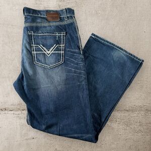 Buckle BKE Tyler Bootcut Jeans Men’s 38R Medium Dark Wash 38x32 Denim Y2K